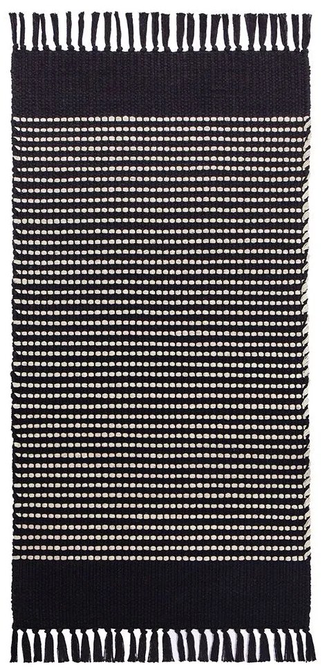 Χαλάκι Κουζίνας Issa 60x130 Black Nima 60X130cm Βαμβάκι