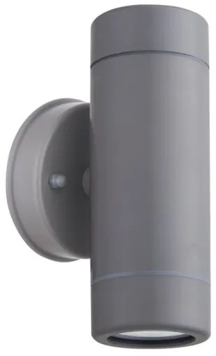 UP-DOWN GREY PP WALL LIGHT GU10Max.2x3W LED IP65 ACA SL7031G