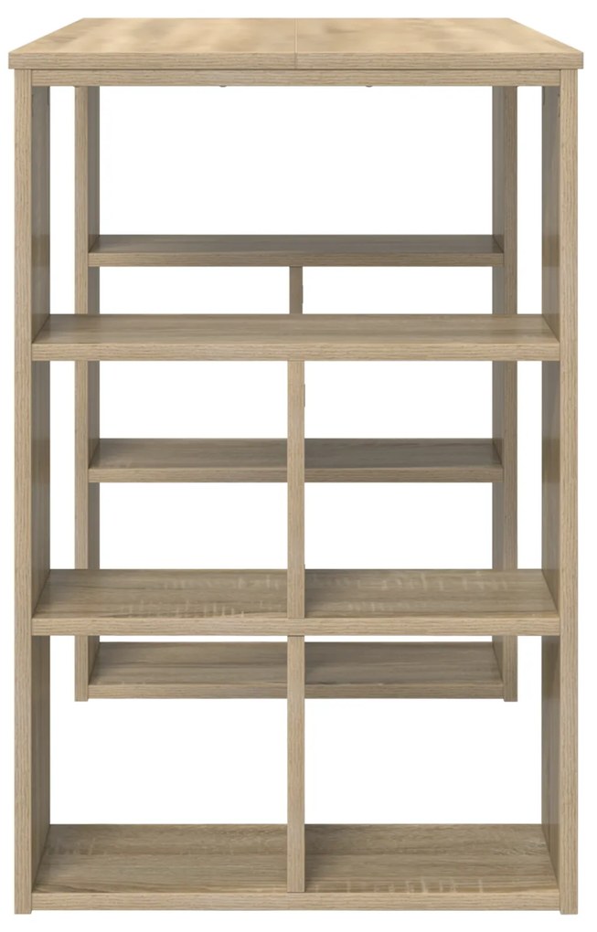 vidaXL Γωνιακό Γραφείο Sonoma oak MDF Μεσαίο Γωνιακό γραφείο Sonoma Oak