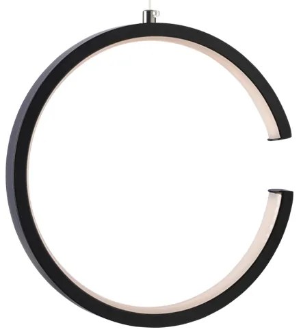 Φωτιστικό Οροφής LED Aca Euclid3 V28LEDP22BK Black
