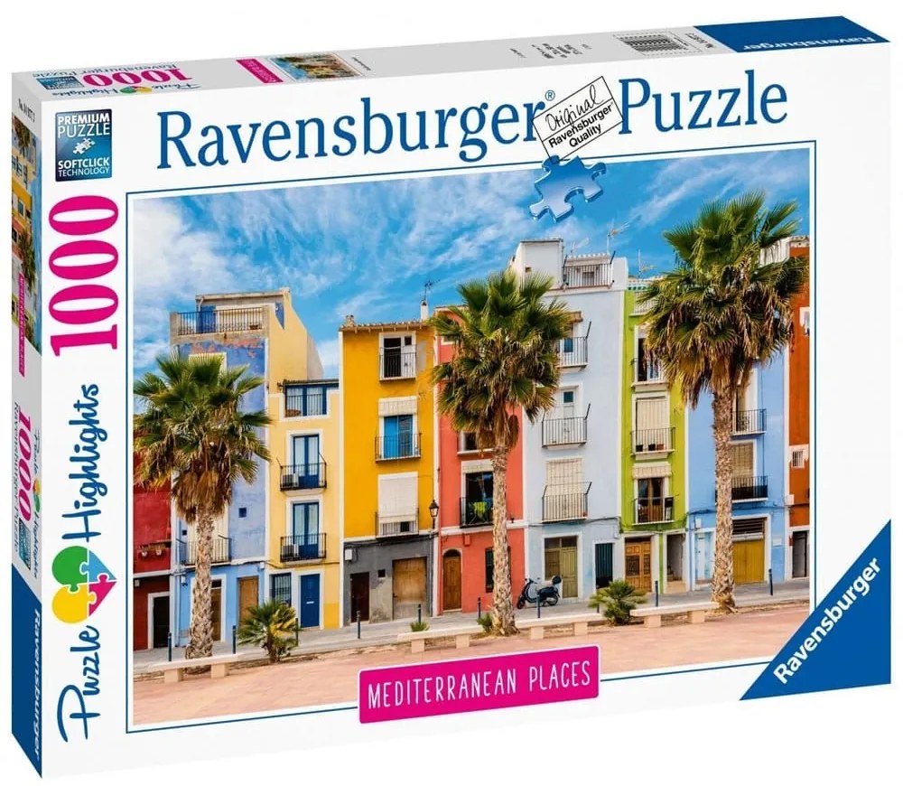 Παζλ Mediterranean Ισπανία 14977 1000τμχ 70x50cm 14 Ετών+ Multicolor Ravensburger