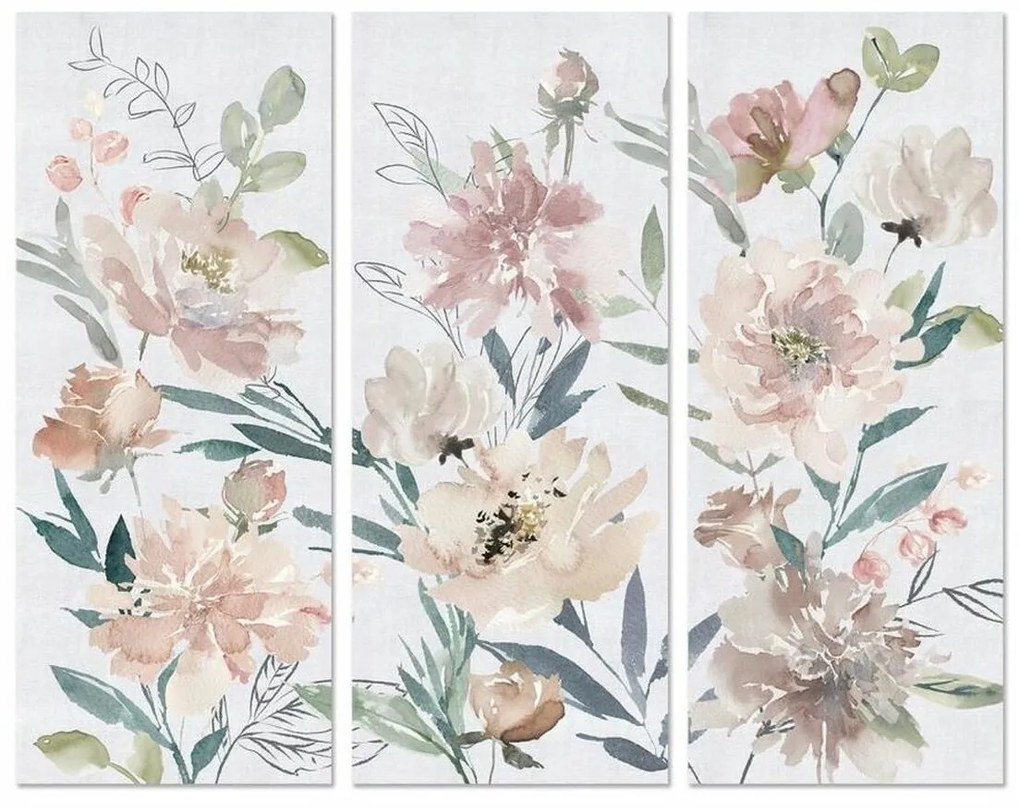 Καμβάς DKD Home Decor Καμβάς Ξύλο MDF 55 x 3 x 135 cm