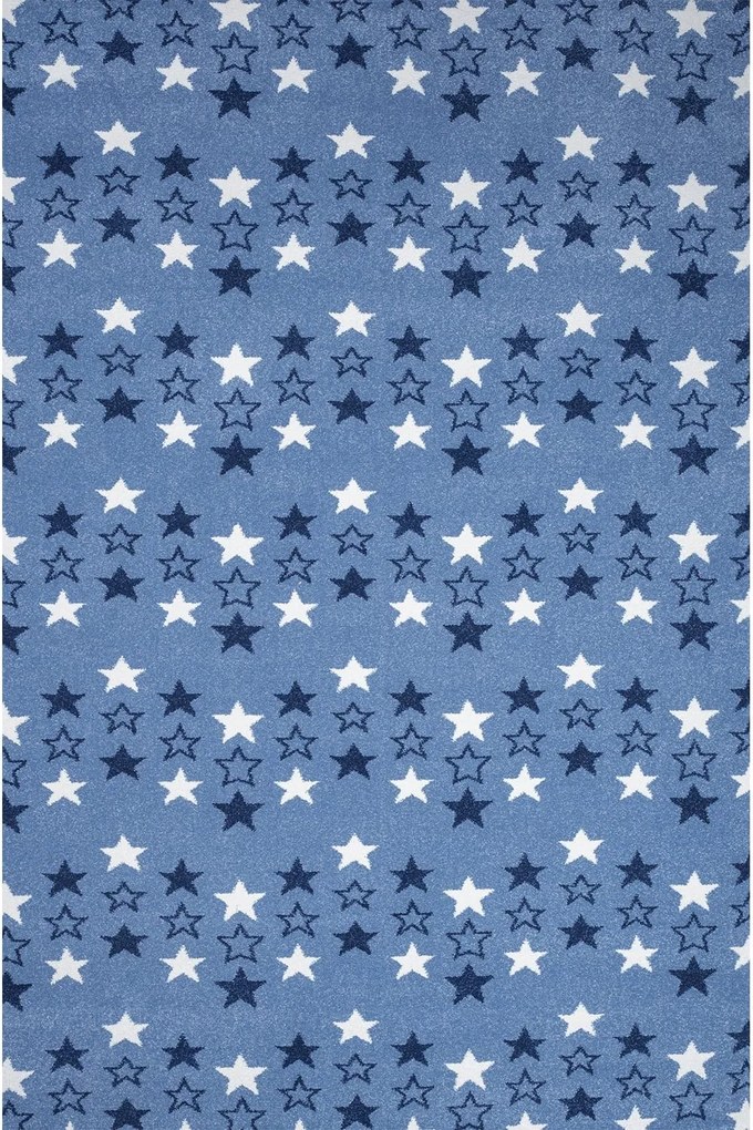 Σετ Χαλιά Κρεβατοκάμαρας 3Τμχ. Diamond Kids 8469/330 Blue-White Colore Colori SET(2 70X150&amp;70X220) Heatset Frize