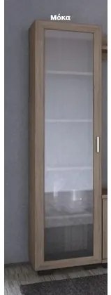 Savvidis Furniture  Βιτρίνα/Μόκα 45x45x180 cm BEST-30219