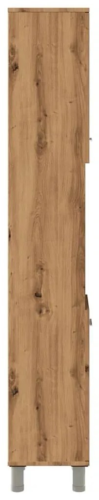 Ντουλάπι μπάνιου Artisan Oak 30x30x179 cm Κατασκευασμένο ξύλο - Καφέ