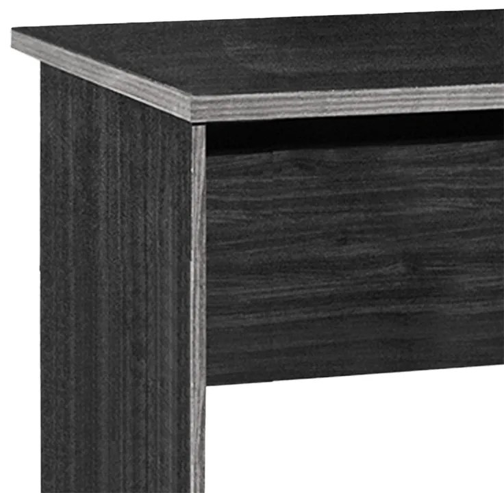 Γραφείο εργασίας Payton pakoworld grey-wenge 150x72.5x76εκ - 248-000002 - 248-000002