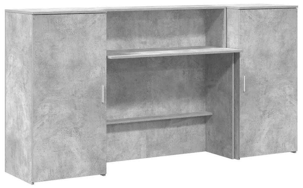 vidaXL Γραφείο υποδοχής 200x50x103,5 εκ. Επεξεργασμένο Ξύλο