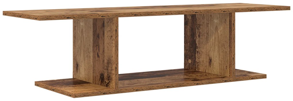 vidaXL Ντουλάπι TV με ράφι Καφέ 103 x 30 x 26.5 εκ Επεξεργασμένο ξύλο