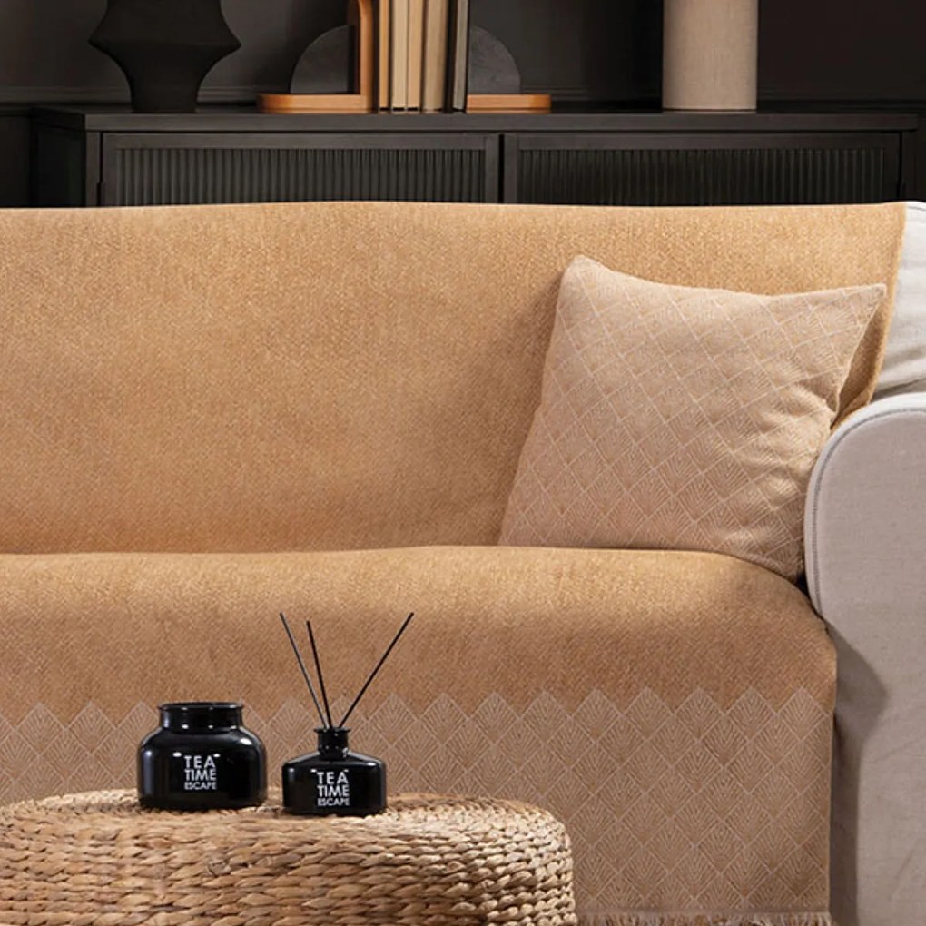 Διακοσμητικό Μαξιλάρι (42x42) Nef-Nef Homeware Remington Gold