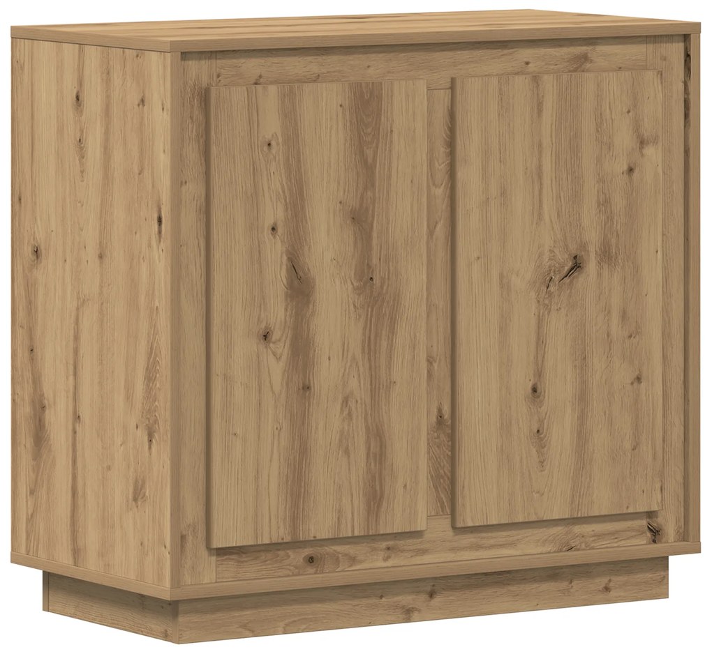 vidaXL Σιφωνάς Artisan Oak 80x34x75 εκ. Κατασκευασμένο ξύλο