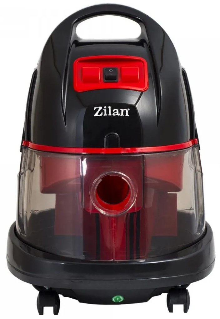 Zilan Ηλεκτρική Σκούπα Υγρών Και Στερεών 2000W 8L Κόκκινη