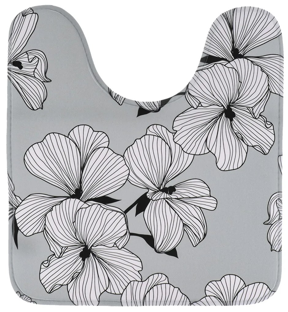 Πατάκι Λεκάνης (45x50) T-D Ecrin Grey 7702783