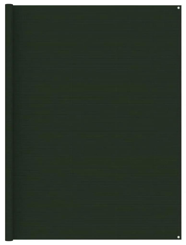 Χαλί Σκηνής Σκούρο Πράσινο 250 x 250 εκ.