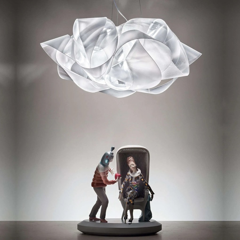 Φωτιστικό Οροφής Fabula Large Prisma Slamp Aluminium, Polypropylene