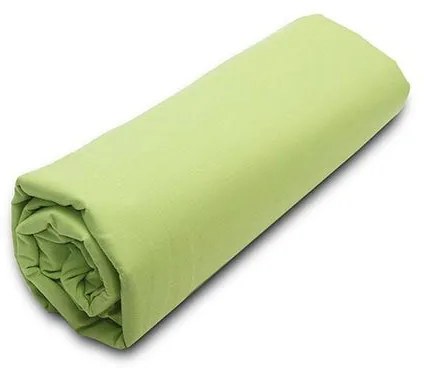 Κατωσέντονο Menta με λάστιχο 14 Green Μονό (100x200+20)