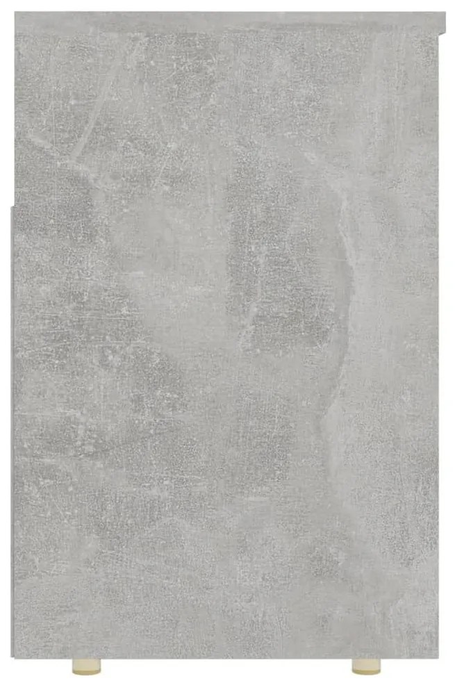 Παπουτσοθήκη Γκρι Σκυρ. 105 x 30 x 45 εκ. από Μοριοσανίδα - Γκρι