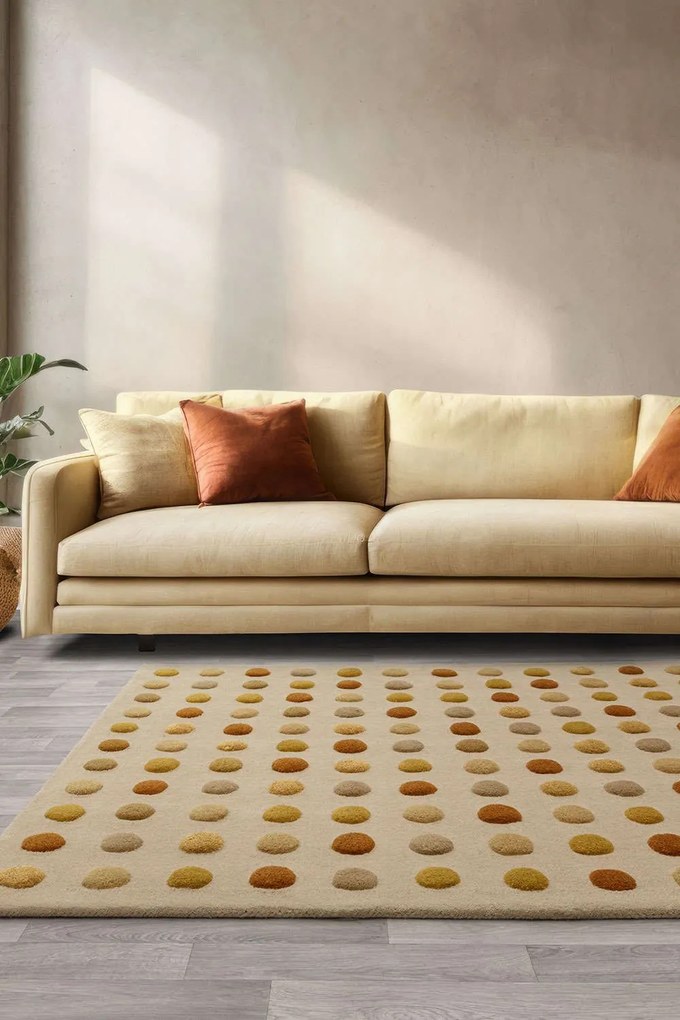 Χαλί Dotty Gold Asiatic London 120X170cm