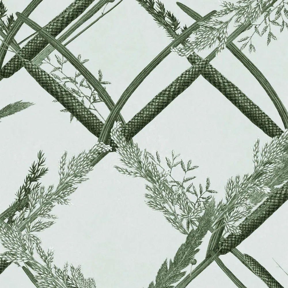 Ταπετσαρία Ornamental Reed WP30162 Green MindTheGap Bamboo,Ξύλο