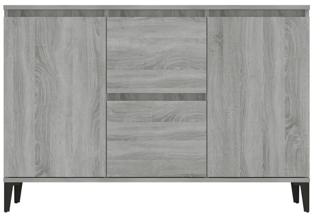 vidaXL Μπουφές Γκρι Sonoma 102 x 35 x 70 εκ. από Επεξεργασμένο Ξύλο