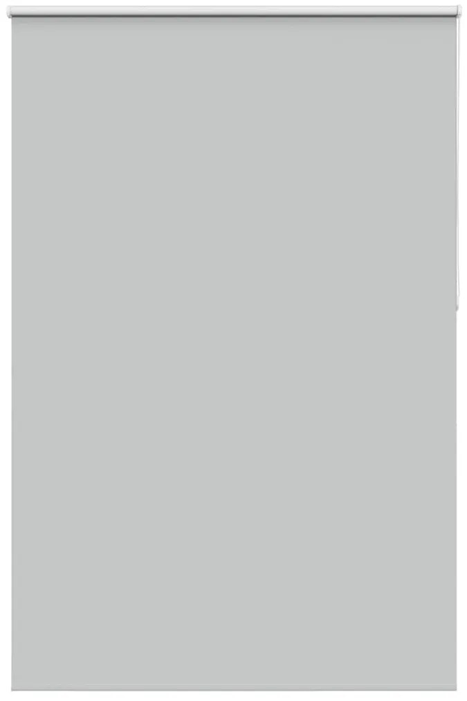 vidaXL Roller Blind Blackout ανοιχτό γκρι 145x210 cm Πλάτος υφάσματος