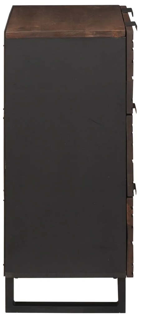 vidaXL Κονσόλα - 60x33.5x75 εκ., φτιαγμένη από στερεό μάνγκο