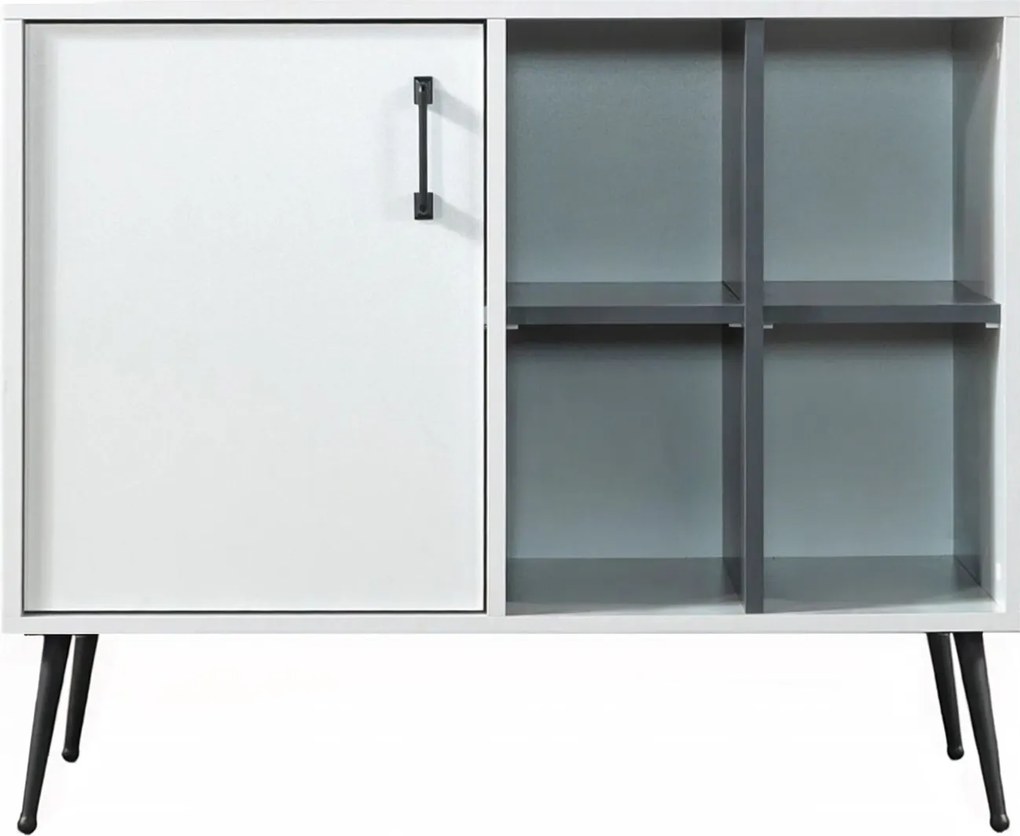 Κονσόλα Λευκό / Ανθρακί SOFUPRO 100x44x20
