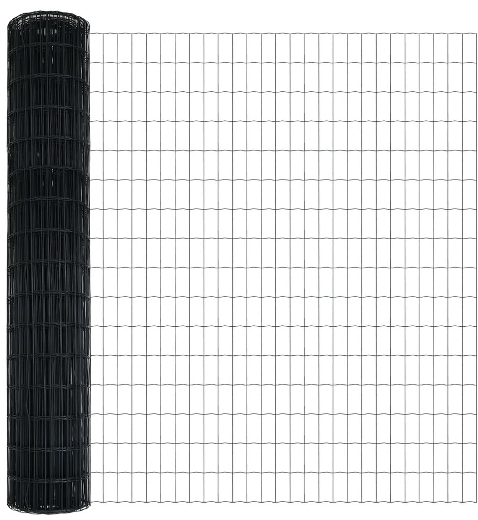 vidaXL Γκρι Φράκτης Euro 1,6x10 μ Σ钢