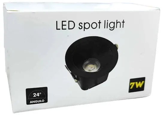 LED λάμπα σποτάκι ψυχρό φωτισμός 7W 6000K 85-265V 90lm- Spot Light