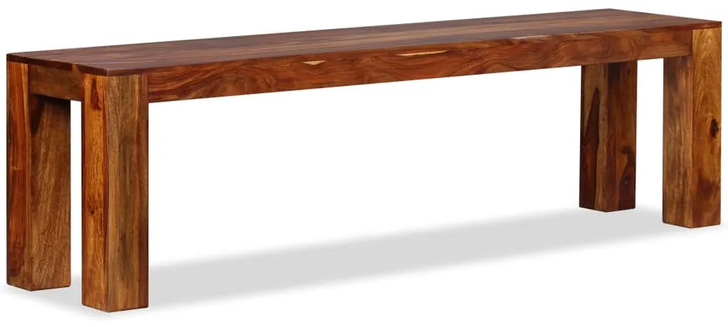 vidaXL Πάγκος 160 x 35 x 45 εκ. από Μασίφ Ξύλο Sheesham