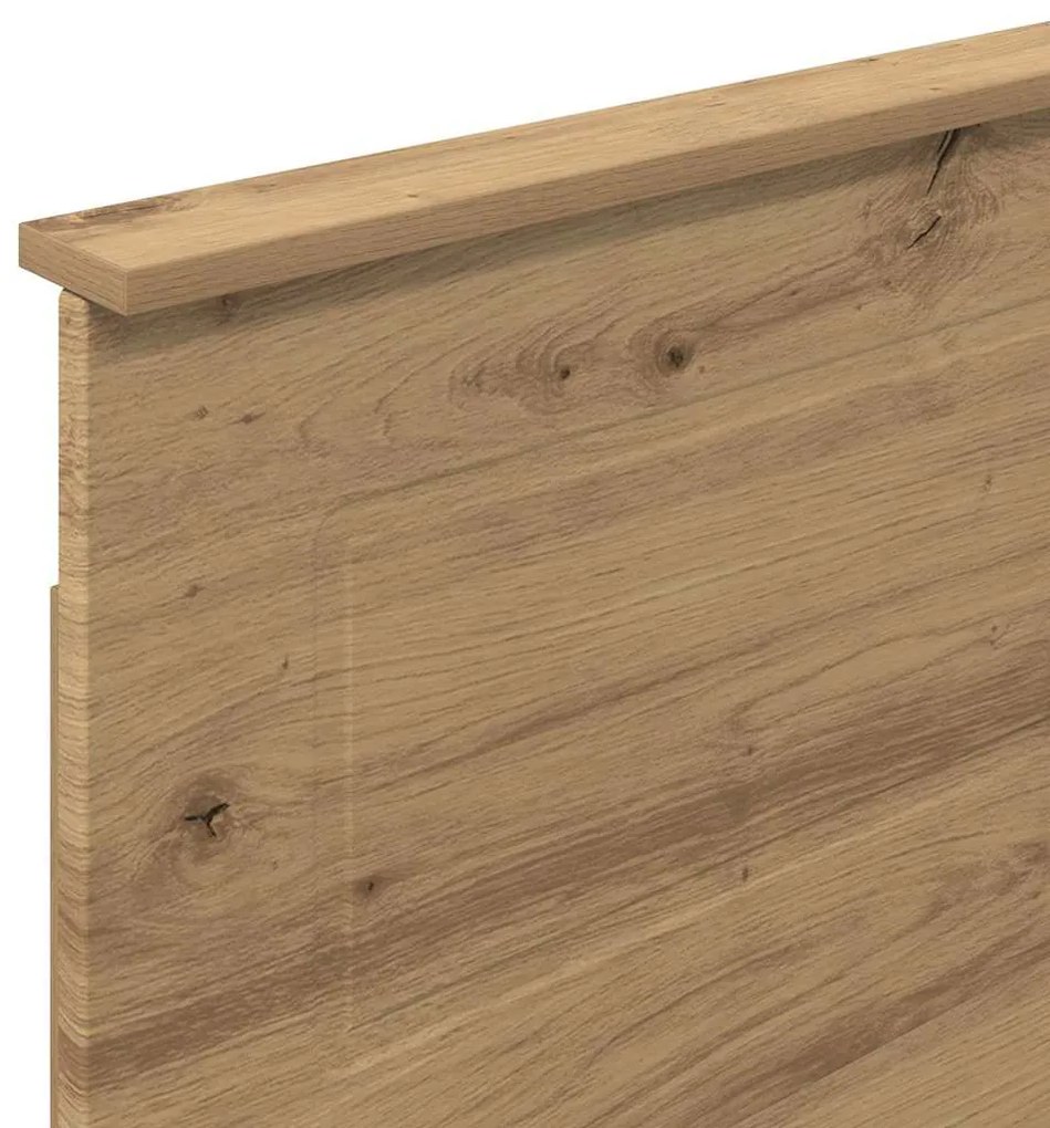 vidaXL Κεφαλάρι με κεφαλάρι Artisan Oak 100 cm Επεξεργασμένο ξύλο