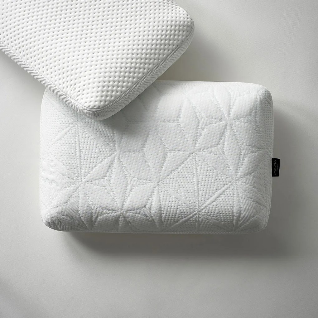 Μαξιλάρι Ύπνου Ανατομικό Μέτριο (60x40+10) La Luna Flexi Cool Memory Foam