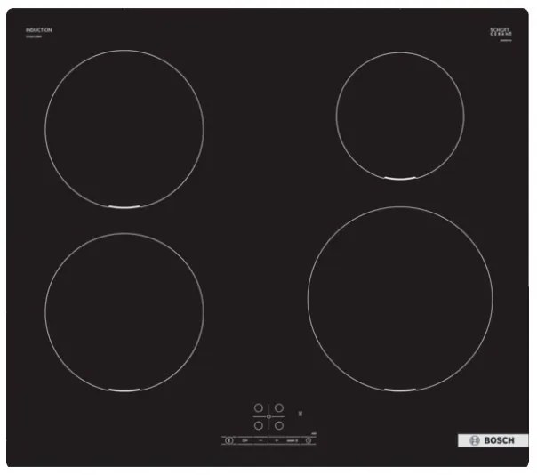Bosch PUE611BB5E Επαγωγική Εστία Αυτόνομη 4 εστίες 59.2x52.2cm