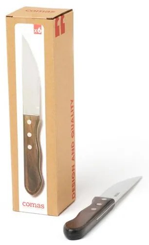 Μαχαίρι Κρέατος 25,4cm με Ξύλινη Λαβή CHURASCO 3100 - Comas