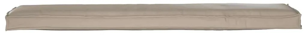 vidaXL Σετ Μαξιλαριών Πάγου 2 pcs Taupe 180 x 40 x 8 εκ. Ύφασμα Oxford