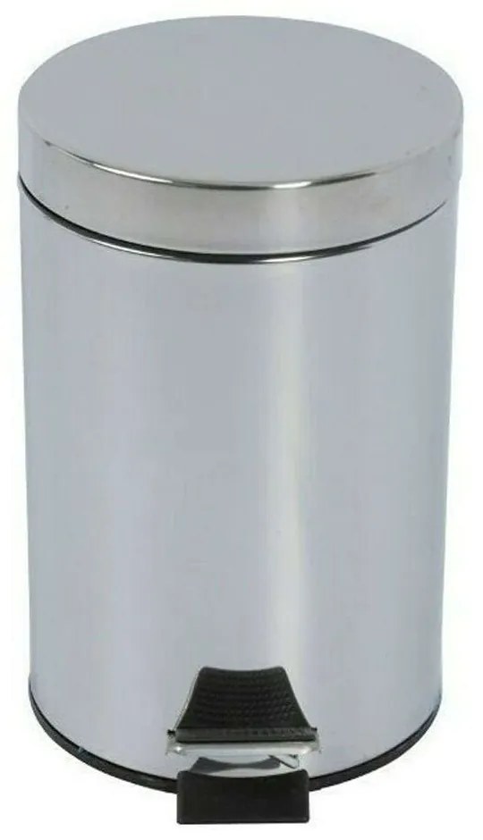 Κάδος Απορριμμάτων Hotel GA-8812 12lt 25×39cm Chrome Karag Metal