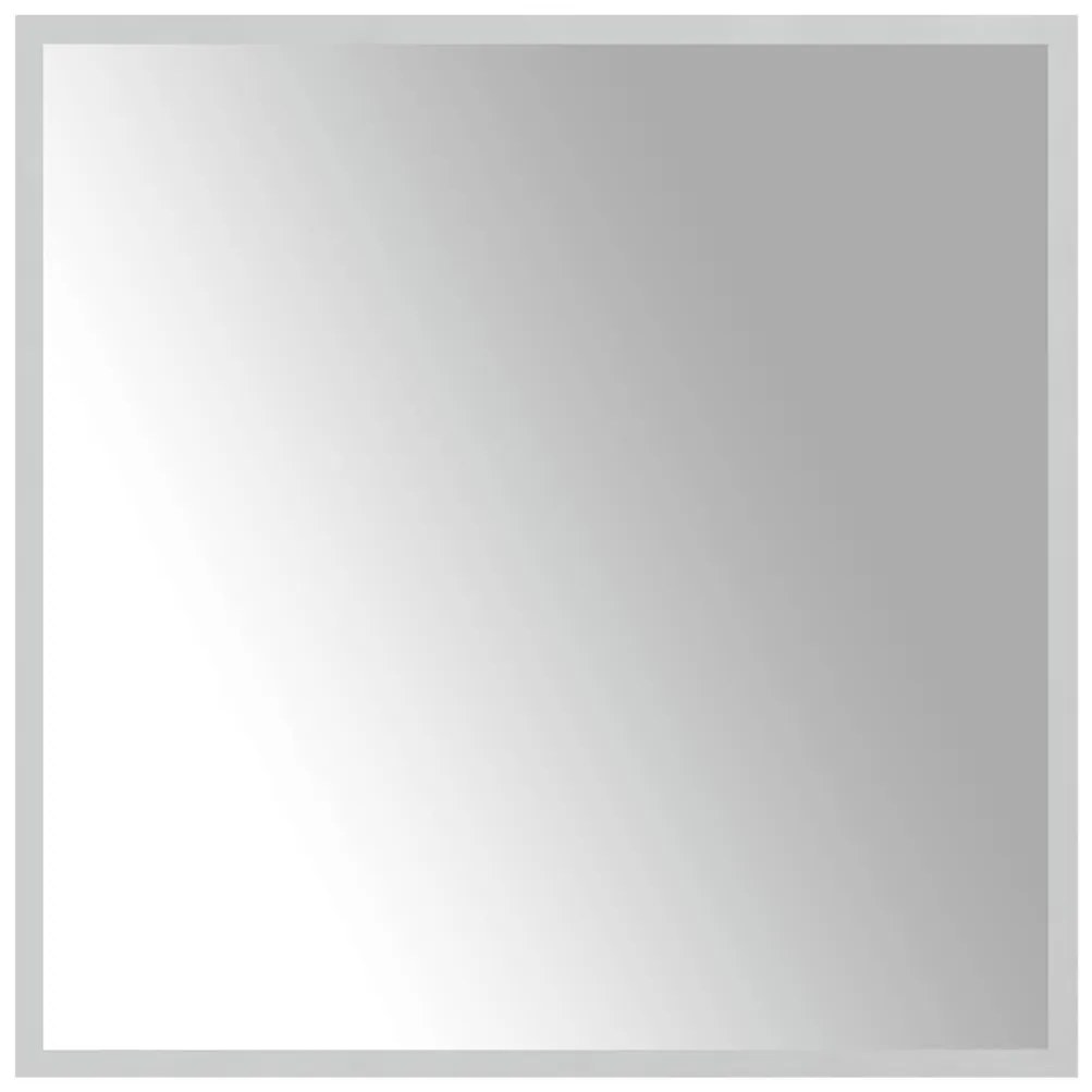vidaXL Καθρέφτης Μπάνιου με LED 60x60 εκ.