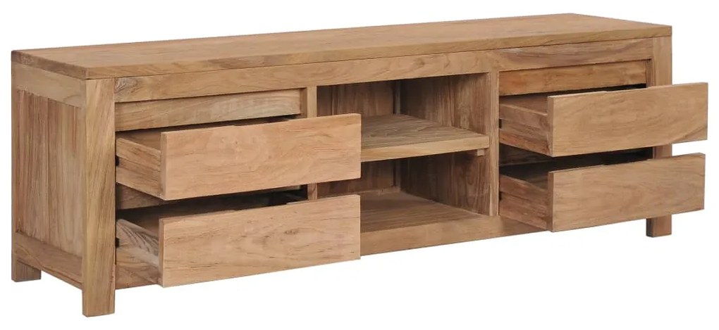 Έπιπλο Τηλεόρασης 115x30x40 εκ. από Μασίφ Ξύλο Teak 282846