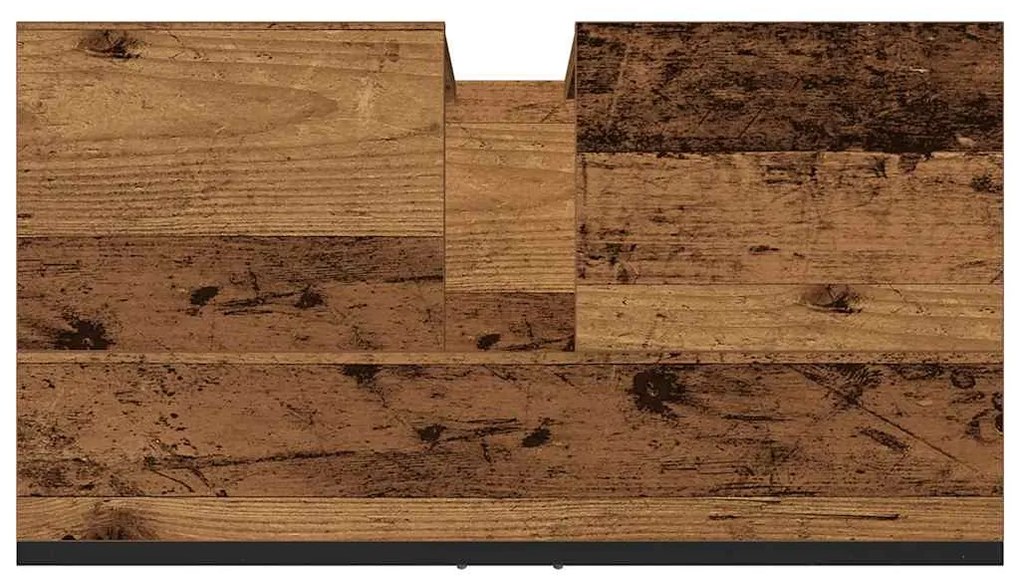 vidaXL Ντουλάπι νιπτήρα Παλιό ξύλο 60x30x60 cm Κατασκευασμένο ξύλο