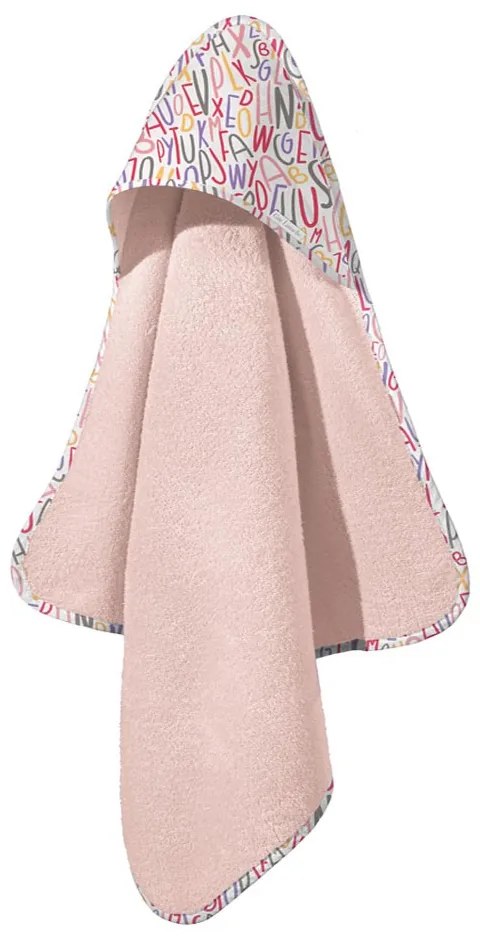 Βρεφική Κάπα (75x75) Guy Laroche Letters Pink