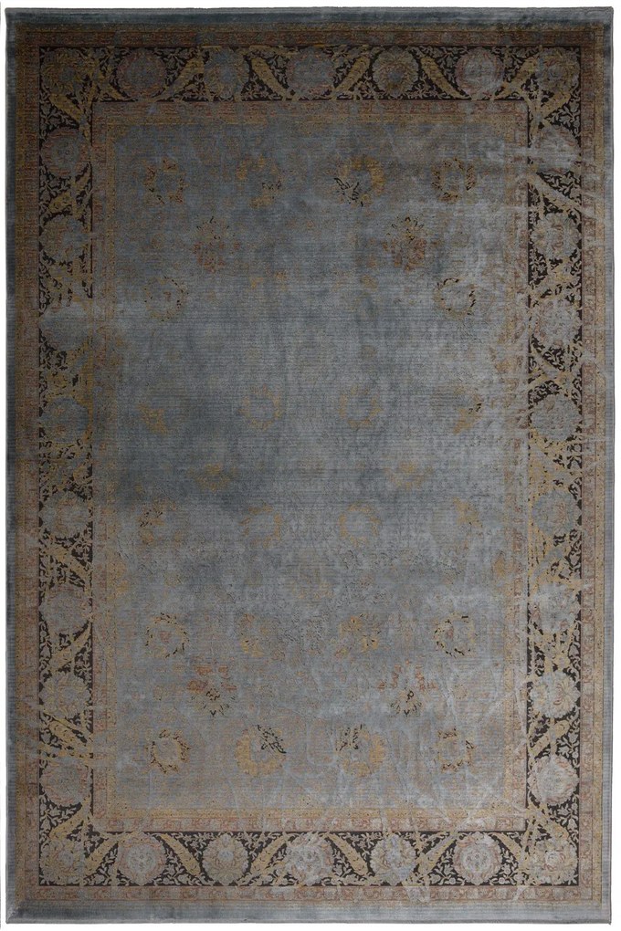 Χαλί Louison 6070 Gris Blue-Multi Βιοκαρπέτ 200X290cm