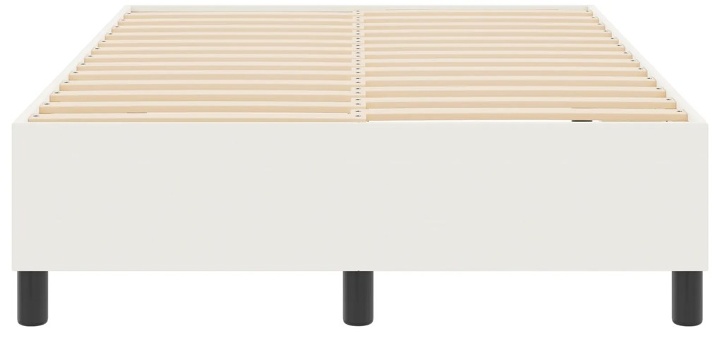 vidaXL Κρεβάτι Box Spring Κρεμ 120x200 εκ από κορντούρα