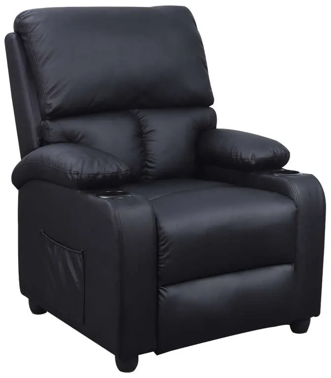 SUNDAY RELAX ΠΟΛΥΘΡΟΝΑ ΜΑΥΡΟ PU 78Χ89Χ106εκ. ZITA PLUS 78Χ89Χ106εκ.