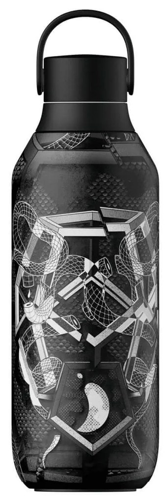 Μπουκάλι Θερμός Series 2 Studio Chilly's με χωρητικότητα 500ml και διατήρηση θερμοκρασίας 12h ζεστό / 24h κρύο - Viper Vibreations