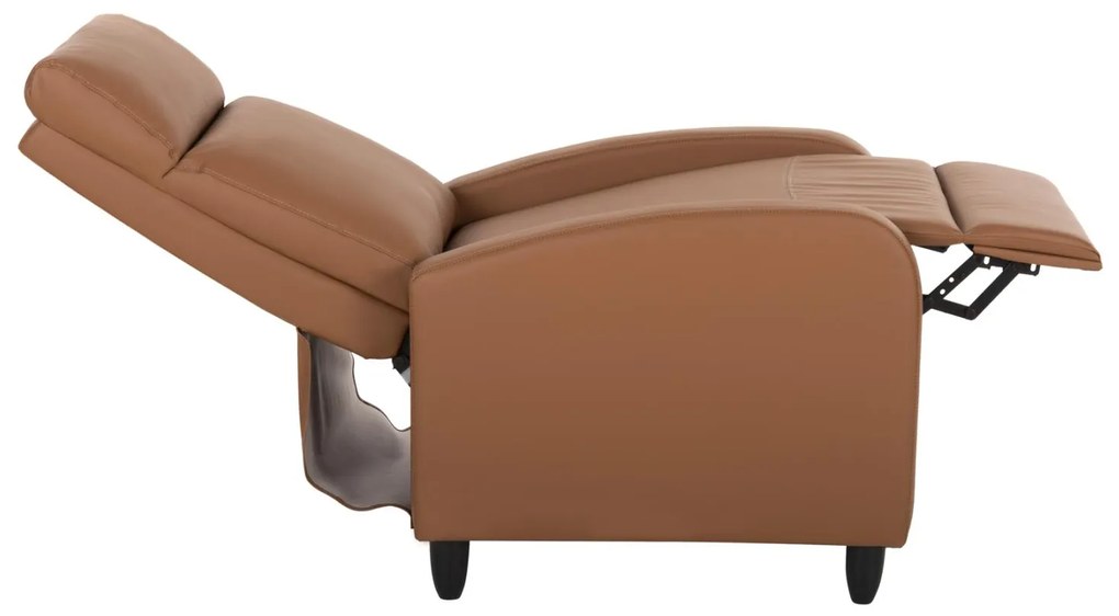 ΠΟΛΥΘΡΟΝΑ RELAX HIBER  ΚΑΦΕ PU 67,5x90x104Υ εκ. 67.5x90x104 εκ.