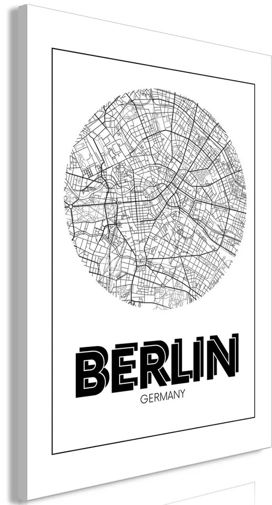 Πίνακας - Retro Berlin (1 Part) Vertical - 80x120