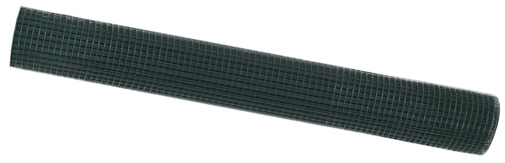 vidaXL Συγκολλητός φράχτης από σύρμα Πράσινο 1.4 x 25 m