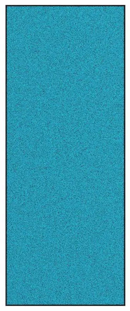 vidaXL Χαλάκι Εξώπορτας Κυανί και Μαύρο 120 x 300 cm