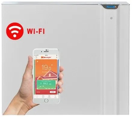 Radialight Klima WiFi 750 Watt Λευκό - Ψηφιακός Θερμοπομπός Διπλής Λειτουργίας