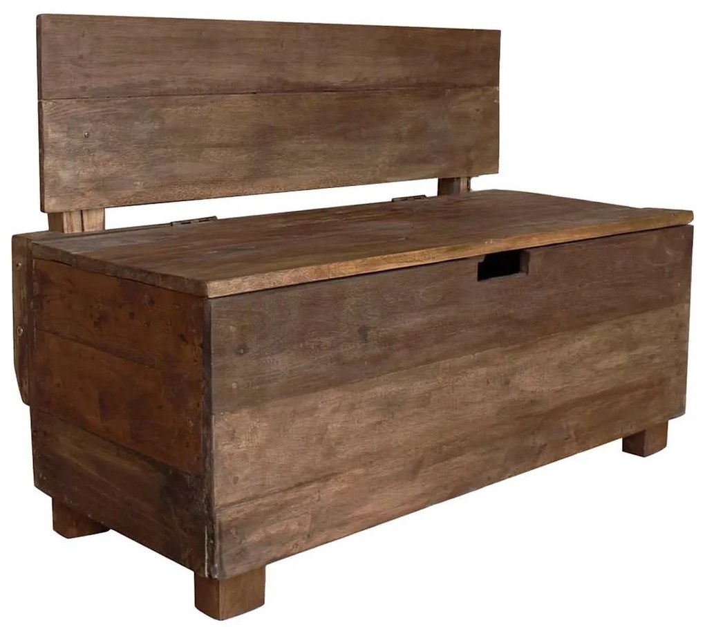 vidaXL Πάγκος 86 x 40 x 60 εκ. από Μασίφ Μαόνι