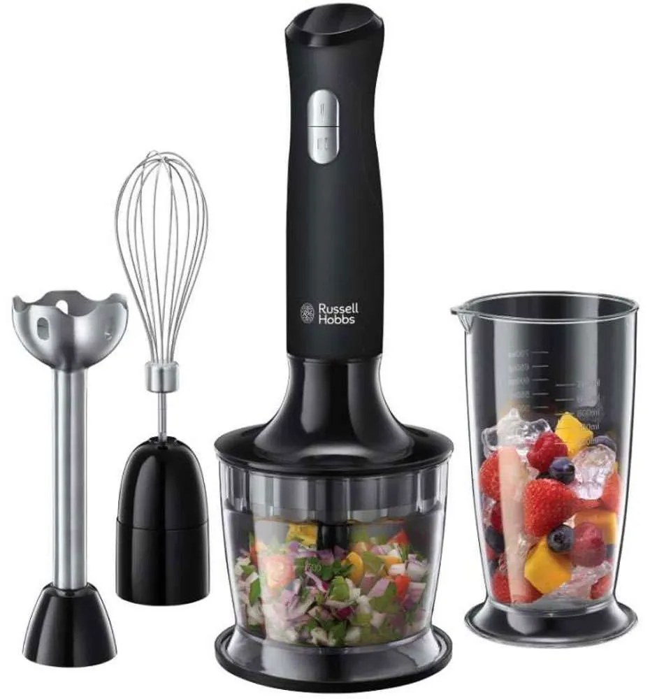 Μπλέντερ 3 Σε 1 Desire 24702-56 500W Black Russell Hobbs Stainless Steel